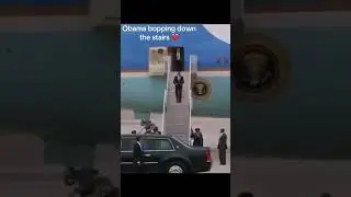 OBAMA STAIR BOP - TRUMPS JEALOUS