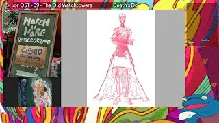 [Stream archive] March Hare Underground - greeting death at our shop and making him a dress