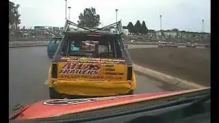 Stock Rod in car at Ipswich