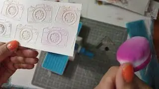 Creative Memories embossing machine ink trick!#mycreativememories