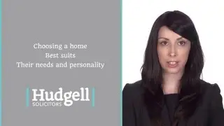 Choosing The Right Care Home For Your Relative. A Guide By Hayley Collinson, Hudgell Solicitors