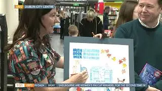 Oct 2024 Celebrating Irish Book Week in Chapters Bookstore, Dublin
