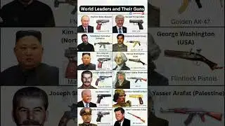 World Leaders and Their Guns #shorts