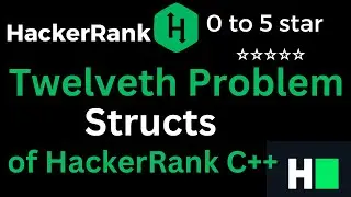 12. Hacker Rank Solution: Structs || Structs solution of C++ Problem of Hacker Rank