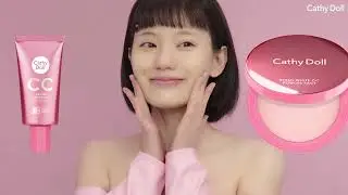 Recreate flawless makeup look with the Cathy Doll CC Cream & Powder