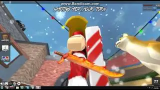 Roblox Christmas Event 2016: I Got Ancient Flames Knife!
