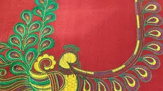 Computerized embroidery #embroidery #jacksewingmachine 