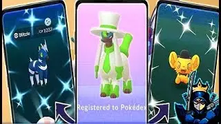 Pokemon Go Shiny Costume Blitzle✅, Butterfree✅ & Sneasel Hunt - Fashion Week
