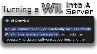 Making A Wii Into A Server?