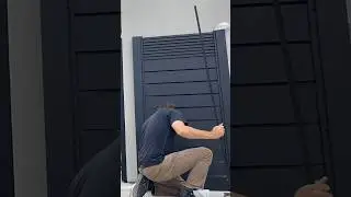 Easy DIY; Aluminum gate kit installation! #Alumission