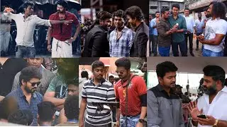 Thalapathy vijay anna💖@ shooting spot rare pics💞#Thalapathy #Vijay anna