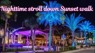 Promenade Sunset Walk Margaritaville Resort Full Tour-Better Than Disney Springs?|Walt Disney World 