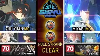FINAL Old Shiyu Defense 6-7 Clear Zhu Yuan Dialyn / Miyabi Yanagi Rina | Zenless Zone Zero 2.4
