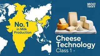 Cheese Technology Class 1 | Present Status of Dairy Industry | Moo Techie