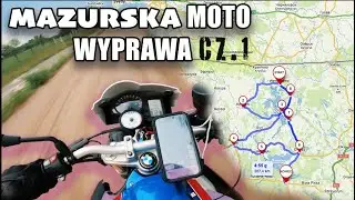 Mazury - pierwsza Moto wyprawa! BMW F800R i Yamaha Super Tenere cz.1