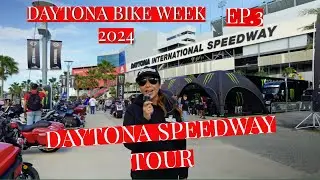 Daytona Bike Week 2024. Speedway Tour. Eddie Byrd. Maverik Customs. Ep.3