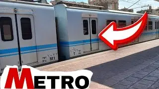 رحلة داخل المترو من حدائق حلوان/ حلوان  خط اول المرج حلوان/ مترو القاهرة الكبري/Cairo Metro