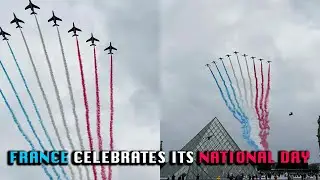 France Celebrates its National Day *14th of July* || WooGlobe