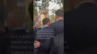 Macron and Erdogan stopped by police in NY