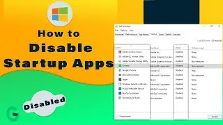 Remove Startup Programs || Remove Unwanted Startup Programs on Windows 10