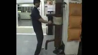 Sifu Lo Hon Tim Wooden Dummy - Ip Ching Ving Tsun
