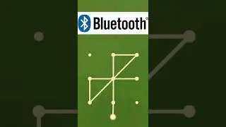 Amazing pattern lock Bluetooth Screenlock pattern password #shorts
