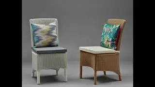 Lloyd Loom Parabola Dining Chair