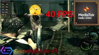 40 Fps-Resident Evil 5 | GameHub Lite v3 AnTuTu | Mediatek Helio G99/100