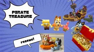 Bathtime Pirate Adventure! 🏴&zwj;☠️🛁✨ Treasure & Rescue | Kids Toy Story