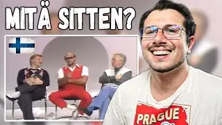 Italian Reacts To Spede Show - Ilmatilanloukkaus (Airspace Violation)