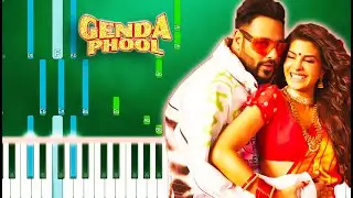 Badshah - Genda Phool (Piano Tutorial Easy)