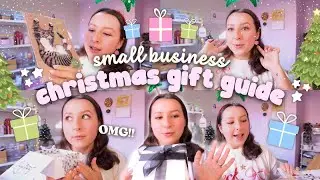 Small Business Christmas Gift Guide 2024 🎁🎄 affordable gift ideas & stocking fillers!