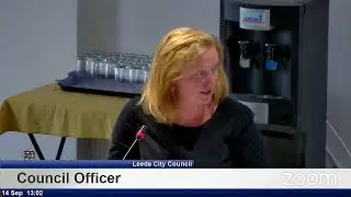 Leeds City Council - Scrutiny Board (Environment, Housing & Communities) - 14 September 2023