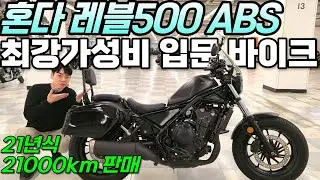 Recommended entry-level bikes in the 6 million won range: Rebel 500 ABS