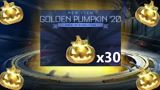30 *NEW* GOLDEN PUMPKIN 2020 OPENING | Rocket League
