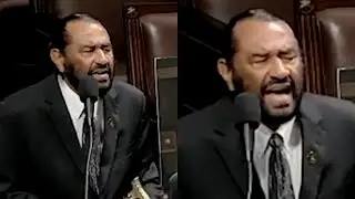 Al Green Has A Total Meltdown Over Trump's Words On Live TV