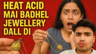 Acid Test 😱 Badhel Jewellery ka shocking result | Real 24K Gold Plated Test