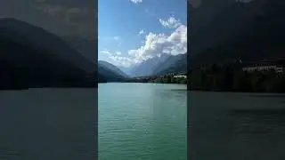 Auronzo lake #travel #visititaly #veneto #lake #alps #mountains