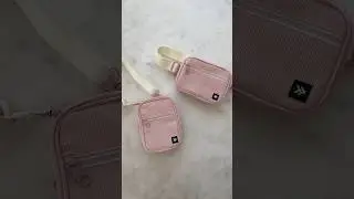 both are perfect in their own way #asmr #accessories #crossbodybag #fannypack