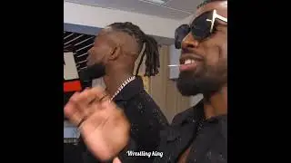 La Knight & Kofi Kingston Backstage #wwesmackdown #wrestling #wrestlingfuture #wwefan #sportsenterta
