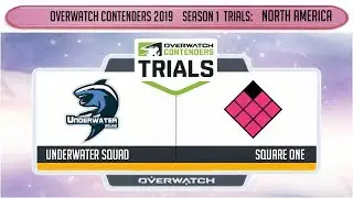 Underwater Squad vs Square One (Part 1) | OWC 2019 S1 Trials: North America
