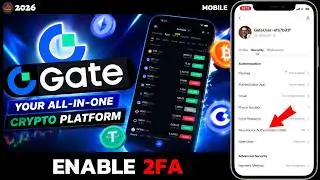 Gate.io 2FA Setup Tutorial for Beginners 2026