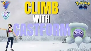 SNOWY CASTFORM IS STRONG IN THE RETRO CUP | Pokemon Go Battle League Best Team?