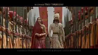 Padmaavat | In Cinemas This Thursday | Ranveer Singh | Deepika Padukone | Shahid Kapoor