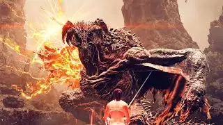 Elden Ring - Bayle the Dread VS Messmer's Fire Knight (No Damage Boss Fight)