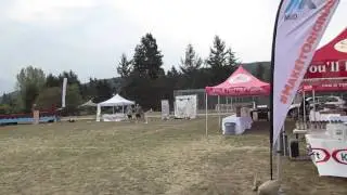 Set Up for TSN & KRAFT Canada   @ Portlock Park