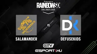 ESL R6 Challenger League - 11. Szezon - EU - 8. fordul&oacute; - Salamander vs. Defusekids