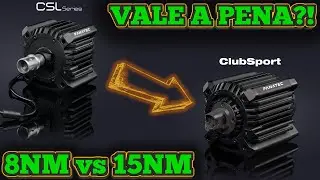 FANATEC CSL GT DD PRO vs CLUBSPORT DD+ : Primeiras impress&otilde;es! Ser&aacute; que vale a pena?! Review em PT