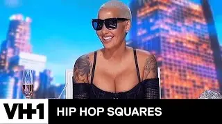 Amber Rose Flirts w/ Jessica White & Adrienne Bailon Is Obsessed w/ Cardi B | Hip Hop Squares