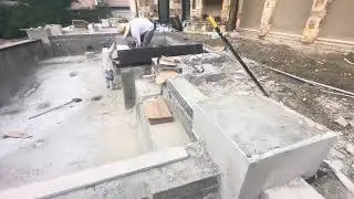 new construction pool in Frisco tx.